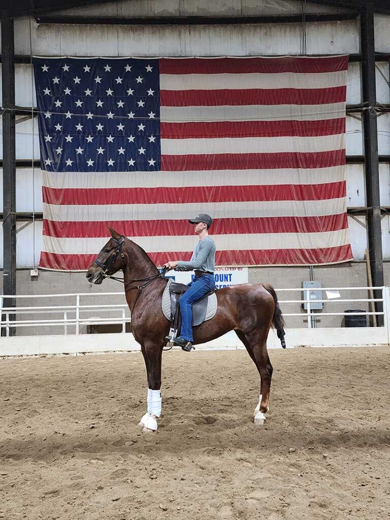 Jack at All American Youth Horse Show.